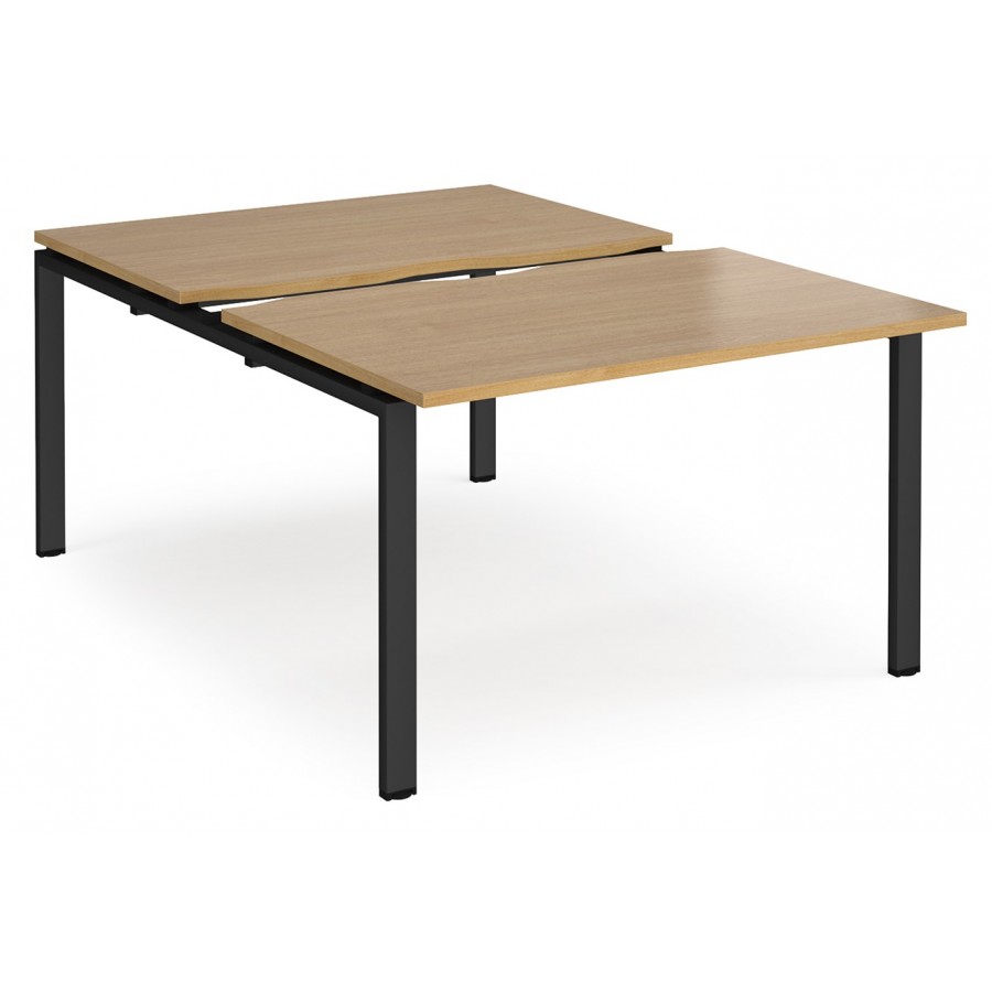 Adapt 1600mm Deep Sliding Top Back to Back Bench Desk